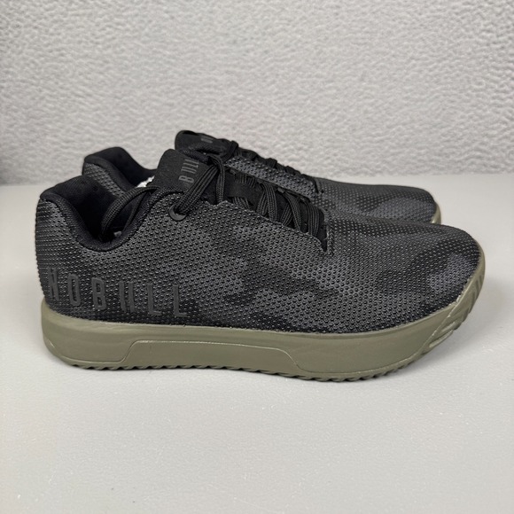 NoBull Shoes Womens 9.5 Black Camo SuperFabric SF  Trainer+ CrossFit Gym Workout - Picture 4 of 11
